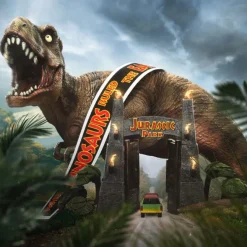 Jurassic Park Mini Co. - T-Rex Figur / Illusion Deluxe: Iron Studios