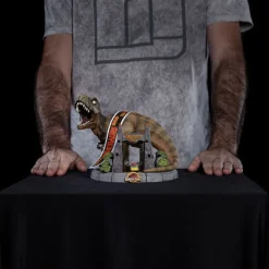 Jurassic Park Mini Co. - T-Rex Figur / Illusion Deluxe: Iron Studios