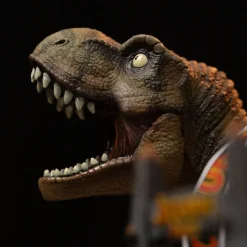 Jurassic Park Mini Co. - T-Rex Figur / Illusion Deluxe: Iron Studios
