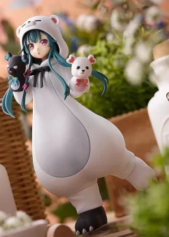 Kuma Kuma Kuma Bear - Yuna Statue / Pop Up Parade - White Bear Version: Good Smile Company