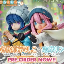 Laid-Back Camp - Nadeshiko Kagamihara & Rin Shima Statue / Prisma Wing: Prime 1 Studio