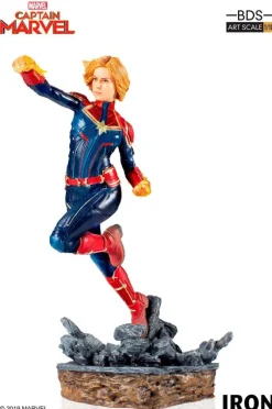 Marvel Comics - Captain Marvel Statue / BDS Art Scale: Iron Studios