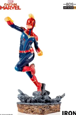 Marvel Comics - Captain Marvel Statue / BDS Art Scale: Iron Studios