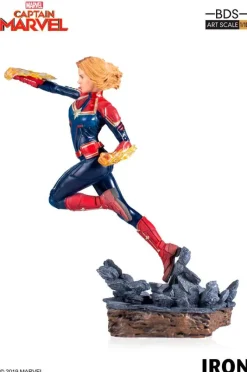 Marvel Comics - Captain Marvel Statue / BDS Art Scale: Iron Studios