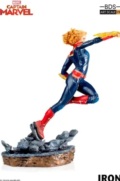 Marvel Comics - Captain Marvel Statue / BDS Art Scale: Iron Studios