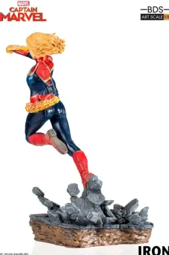 Marvel Comics - Captain Marvel Statue / BDS Art Scale: Iron Studios