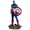 Marvels Avengers - Captain America Statue / BDS Art Scale - Battle of NY: Iron Studios