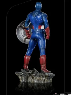 Marvels Avengers - Captain America Statue / BDS Art Scale - Battle of NY: Iron Studios