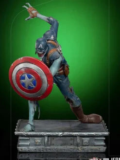 Marvel's What If...? - Captain America Zombie Statue / Art Scale: Iron Studios