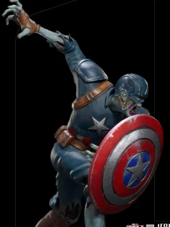 Marvel's What If...? - Captain America Zombie Statue / Art Scale: Iron Studios