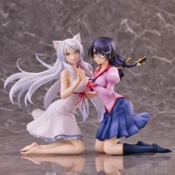 Nekomonogatari - Tsubasa & Hanekawa Statuen-Set [NEUAUFLAGE]: Union Creative