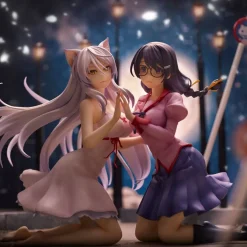 Nekomonogatari - Tsubasa & Hanekawa Statuen-Set [NEUAUFLAGE]: Union Creative