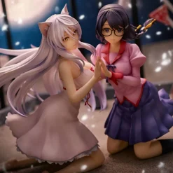 Nekomonogatari - Tsubasa & Hanekawa Statuen-Set [NEUAUFLAGE]: Union Creative