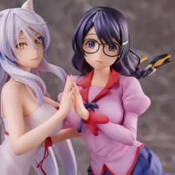 Nekomonogatari - Tsubasa & Hanekawa Statuen-Set [NEUAUFLAGE]: Union Creative