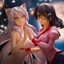 Nekomonogatari - Tsubasa & Hanekawa Statuen-Set [NEUAUFLAGE]: Union Creative