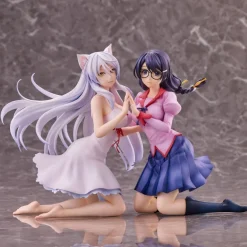 Nekomonogatari - Tsubasa & Hanekawa Statuen-Set [NEUAUFLAGE]: Union Creative