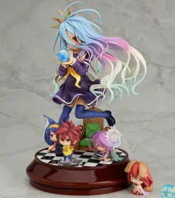 No Game No Life - Shiro mit Chibi Sora, Izuna, Jibril und Steph Statue [NEUAUFLAGE]: Phat!