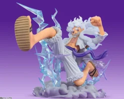One Piece - Monkey D. Ruffy Statue / FiguartsZERO - Gear 5 Gigant [BESCHÄDIGTE VERP.]: Tamashii Nati