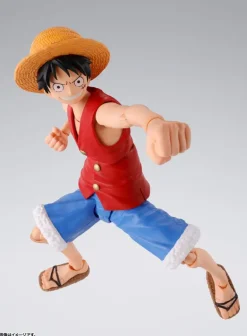 One Piece - Monkey D. Ruffy Actionfigur / S.H. Figuarts - Romance Dawn: Tamashii Nations