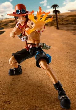 One Piece - Portgas D Ace Actionfigur / S.H. Figuarts - Fire Fist: Tamashii Nations