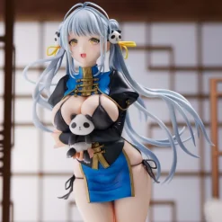 Original Character - Panda-chan Statue / China dress Ver. - Sencha Illustration: Union Creative