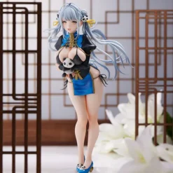 Original Character - Panda-chan Statue / China dress Ver. - Sencha Illustration: Union Creative
