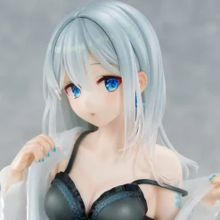Original Character - Silver-Haired Statue / by Fuumi Illustration - Girl Sky Blue Morning Special Ou