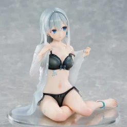 Original Character - Silver-Haired Statue / by Fuumi Illustration - Girl Sky Blue Morning Special Ou
