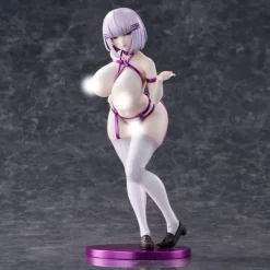 Original Character - Silver-haired girl Statue / Illustration by Mitsudoue: Union Creative