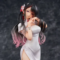 Original Illustration - Mai Okuma Statue / Illustration Healing-type white chinese dress lady: Unio