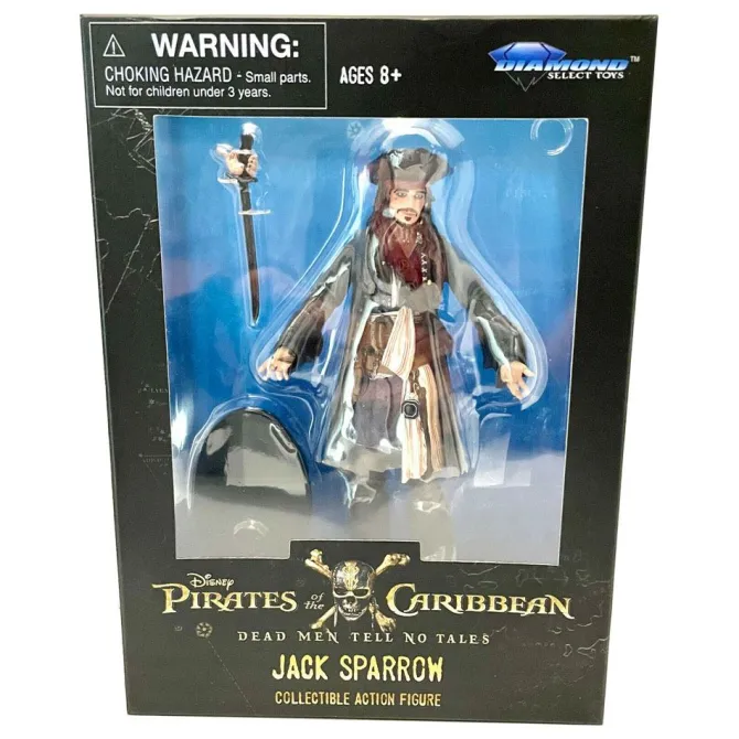 Pirates of the Caribbean - Jack Sparrow Actionfigur / Walgreens Exclusive: Diamond Select