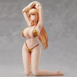 POPQN Illustration - Leopard print Statue Swimsuit: Union Creative