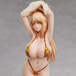 POPQN Illustration - Leopard print Statue Swimsuit: Union Creative