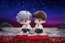 Rebuild of Evangelion - Shinji Ikari & Kaworu Nagisa Chibi Figur: Good Smile Company