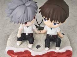 Rebuild of Evangelion - Shinji Ikari & Kaworu Nagisa Chibi Figur: Good Smile Company
