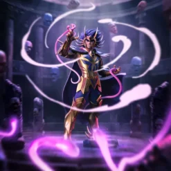 Saint Seiya - Cancer Deathmask Statue / Art Scale: Iron Studios