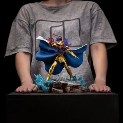 Saint Seiya - Scorpio Milo Statue / Art Scale: Iron Studios