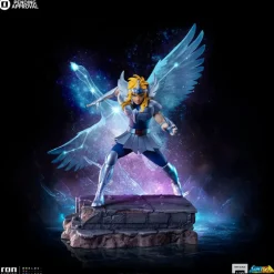 Saint Seiya Art Scale - Cygnus Hyoga Statue: Iron Studios