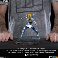 Saint Seiya Art Scale - Cygnus Hyoga Statue: Iron Studios