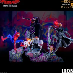 Spider-Man: A New Universe - Miles Morales / Spider-Man Statue / BDS Art Deluxe: Iron Studios
