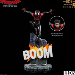 Spider-Man: A New Universe - Miles Morales / Spider-Man Statue / BDS Art Deluxe: Iron Studios