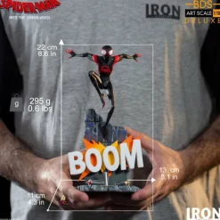 Spider-Man: A New Universe - Miles Morales / Spider-Man Statue / BDS Art Deluxe: Iron Studios