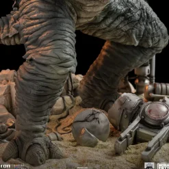 Star Wars: Book of Bobs Fett - Boba Fett & Rancor Statue / Demi Art Scale: Iron Studios