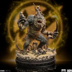 Star Wars: Book of Bobs Fett - Boba Fett & Rancor Statue / Demi Art Scale: Iron Studios