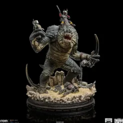 Star Wars: Book of Bobs Fett - Boba Fett & Rancor Statue / Demi Art Scale: Iron Studios