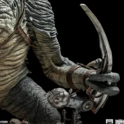 Star Wars: Book of Bobs Fett - Boba Fett & Rancor Statue / Demi Art Scale: Iron Studios