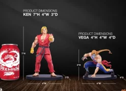 Street FightStreet Fighter Street Jamer - Ken & Vega Set Statue: Premium Collectibles Studio