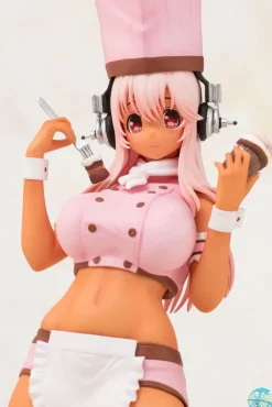 Super Sonico- Super Sonico Statue / Patissier Strawberry - Choco: Chara-Ani