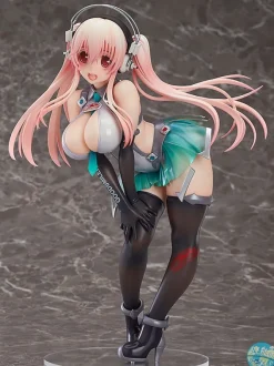 Super Sonico The Animation - Sonico Statue - Racing Version: Max Factory