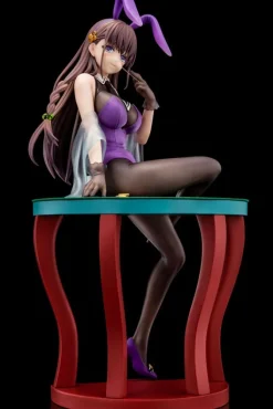 The Demon Sword Master of Excalibur Academy - Elfine Phillet Statue / wearing flower's purple bunny